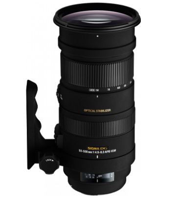 Sigma 50-500mm F4.5-6.3 APO DG OS HSM za Nikon - 1